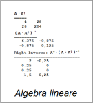 Algebra Lineare